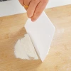 Plastic cream cake cutter, trapezoidal dough cutter, oil scraper, baking scraper, cake scraper Application Scenario
